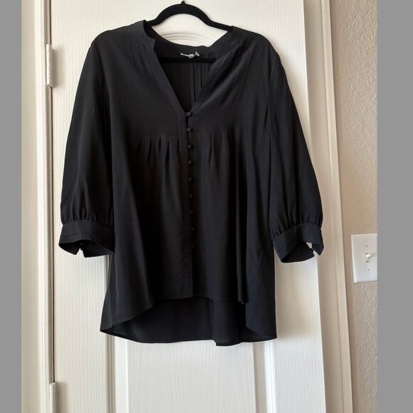 Joie Silk Top Black Size Medium - Picture 1 of 3